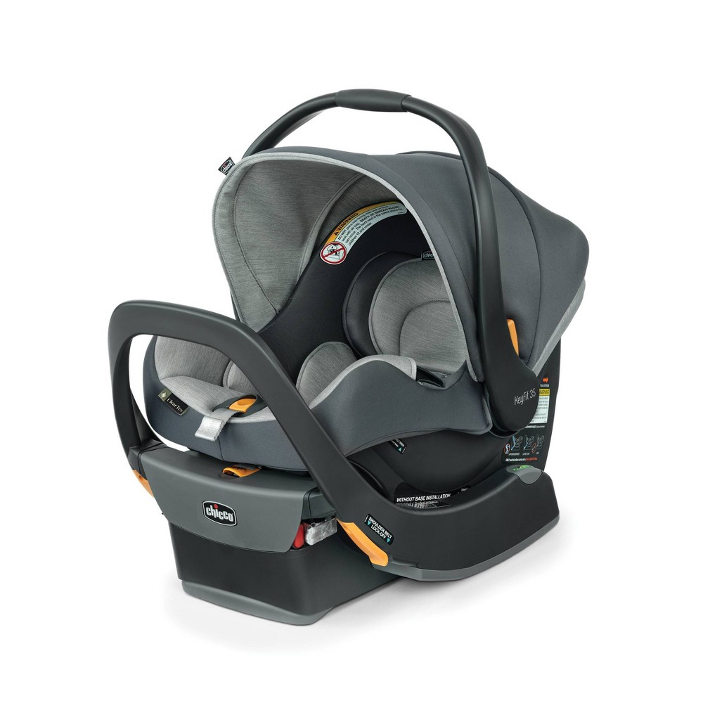 Photos - Car Seat Chicco KeyFit 35 ClearTex FR Chemical Free Infant  - Cove 