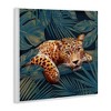 Stupell Industries Tropical Leopard with Glitz Gem Wall Plaque Art, 12" x 12" - 2 of 4