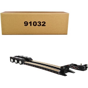 XL 120 Low-Profile HDG Trailer with 2 Boosters "Transport Series" 1/50 Diecast Model by Diecast Masters - 1 of 3