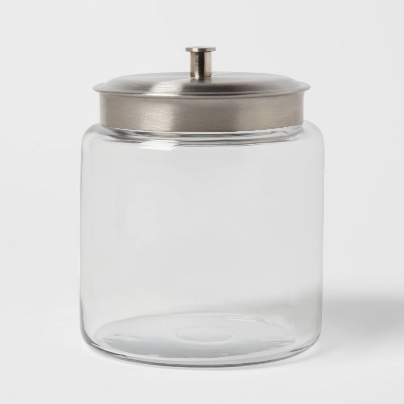 96oz Glass Jar and Metal Lid - Threshold&#8482;, 1 of 4