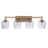 Craftmade Lighting Stellen 4 - Light Vanity in  Satin Brass - 2 of 3