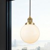 Beacon - 1 Light Cord Hung Mini Pendant In Industrial Style-11.5 Inches Tall and 8 Inches Wide - 2 of 2