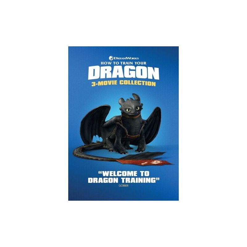 How to Train Your Dragon 3-Movie Collection (Line Look) (DVD), 1 of 2