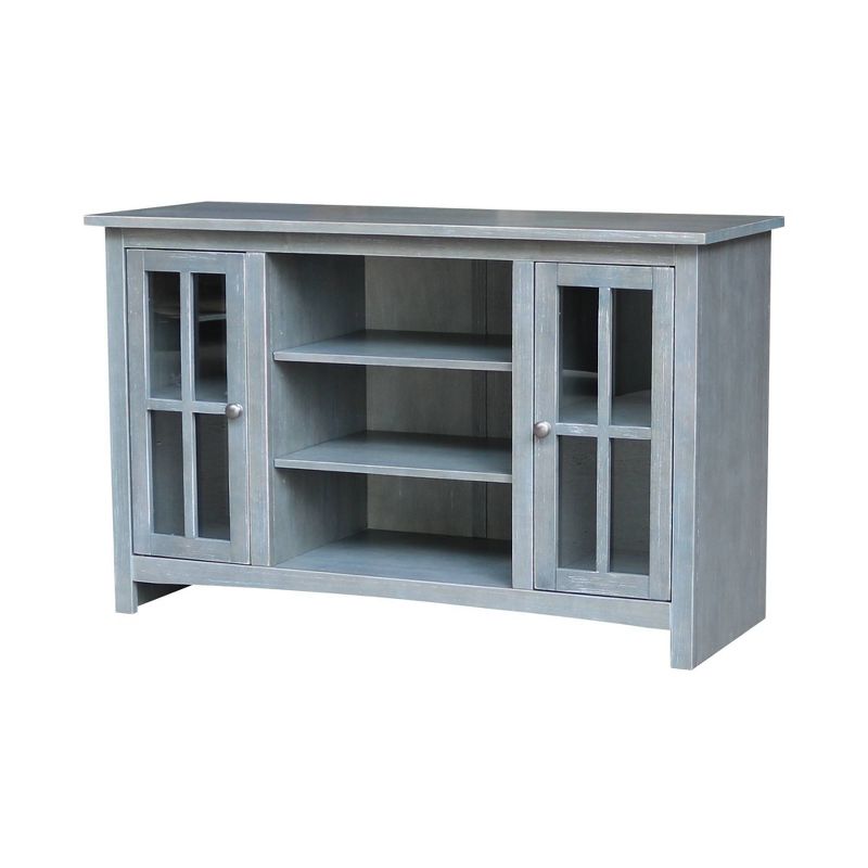 TV Stand for TVs up to 52" with 2 Doors - International Concepts, 1 of 16