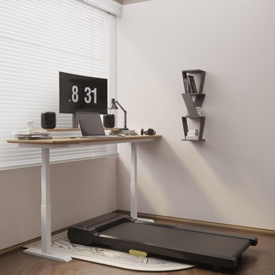 CENGHU Walking Pad, High-Efficiency Brushless Motor Treadmill with LED Display and Countdown Modes, 275 lbs Weight Capacity for Home or Office, Black