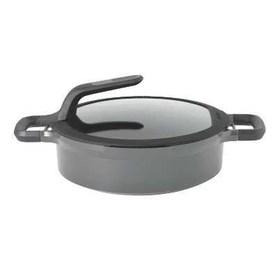 Berghoff Scala Non-stick Cast Aluminum Saute Pan, Detachable Handle, Glass  Lid : Target