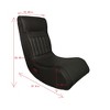 Racxily Foldable Gaming Chair with With Onboard Speakers - 2 of 4