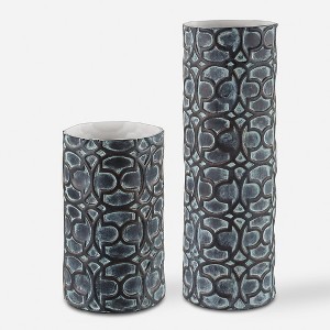 Uttermost Baltra Bronze Patina Vases, Set Of 2 - 1 of 3