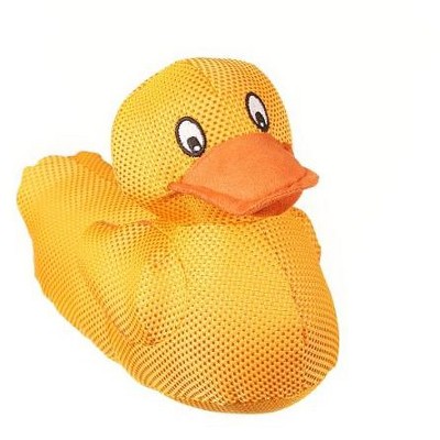 Multipet Dazzler Ducky Durable Plush Dog Toy