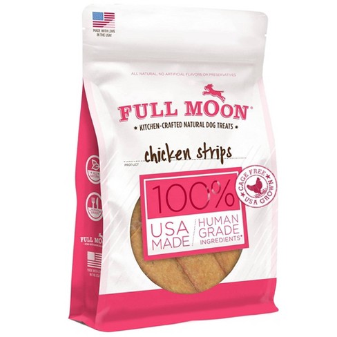 Full Moon Chicken Strips Jerky Dog Treats 12oz Target