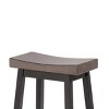 Brassex Set of 2 Ashanti Counter Height Barstools - 4 of 4