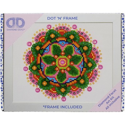 Diamond Dotz Diamond Embroidery Facet Art Kit 10"X8"-Flower Mandala