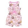 Girl Cookie Crumbs Bamboo Bubble Romper - Charlies Project - 2 of 3