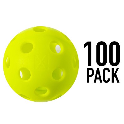 Franklin Sports 100pc X-26 Indoor Pickleballs - Optic