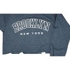 Women's Brooklyn Varsity Cropped Pullover Sweatshirt - PRINCE PETER - 2 of 2