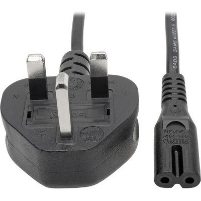 Tripp Lite Standard Power Cord - For UPS, PDU - 250 V AC / 2.50 A - Black