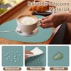 Unique Bargains Silicone Teardrop Shape Heat-Resistant Placemats 2 Pcs - 4 of 4