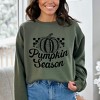 Simply Sage Market Women's Graphic Sweatshirt Checkered Pumpkin Season Cursive - 2 of 4
