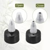Unique Bargains Liquid Dispensing PP Squeeze Bottle Twist Top Caps 48 Pcs - 4 of 4