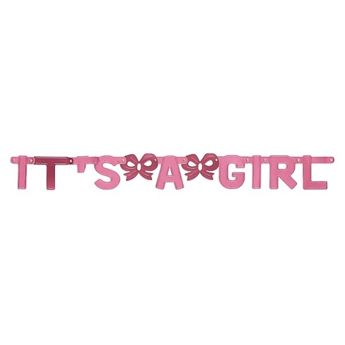 It S A Girl Banner Target