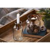 tagltd Mercantile Clear Glass Jar Tealight Taper Candle Holder, 3.5L x 3.5W x 6.0H inches - 2 of 2