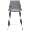 Zuo Byron Counter Stool Gray - 3 of 4