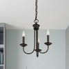 Livex Lighting Estate 3 - Light Chandelier in  Bronze - 3 of 4