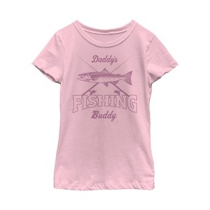 Girl's Lost Gods Father's Day Fishing Buddy T-Shirt - 1 of 3