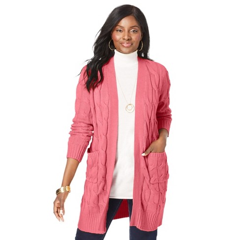 Women's plus hotsell cardigan sweaters