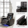 YOOCOZZ Premium Power Recliner with Storage Arms and Swivel Tray - 3 of 4