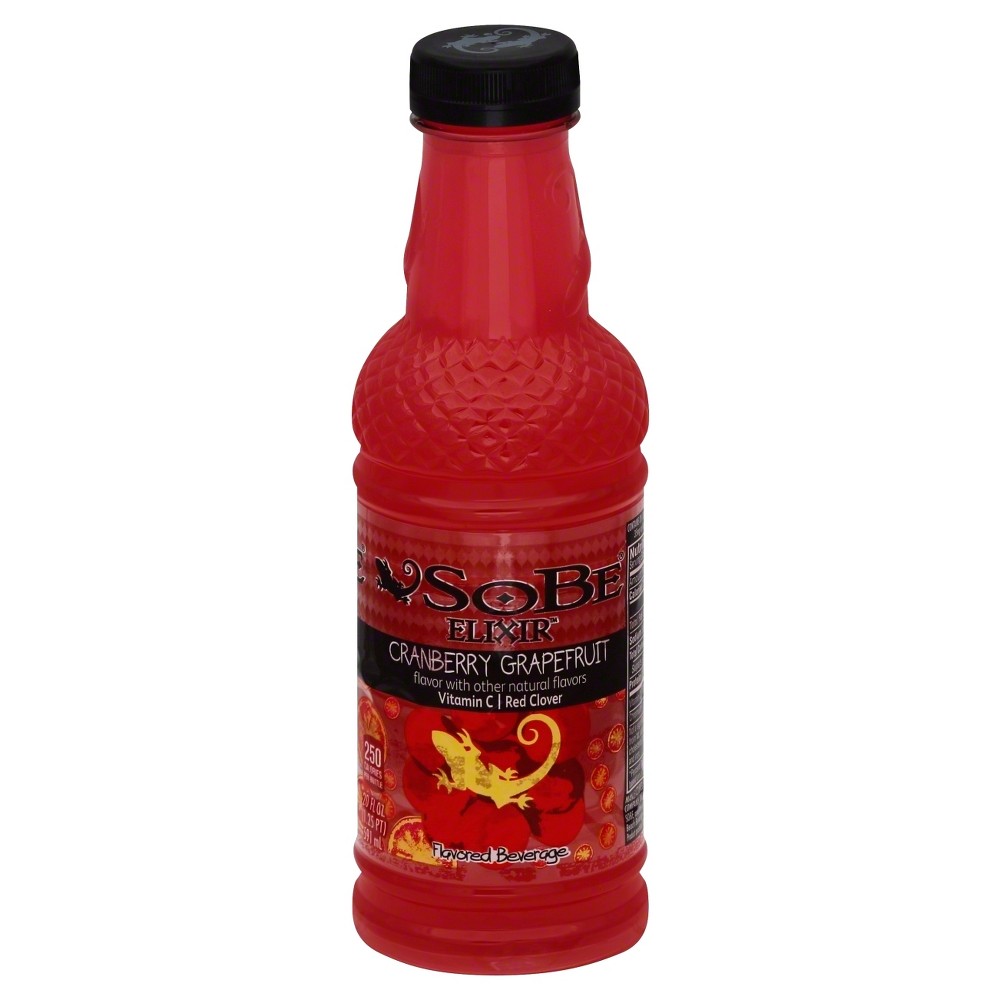 UPC 739510400108 product image for Sobe Elixir Cranberry Grapefruit - 20 fl oz Bottle | upcitemdb.com