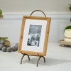 VIP Wood 13.5 in. White 4x6 Photo Frame with Stand - 2 of 4