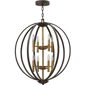 Hinkley Euclid 28 1/4" Wide Spanish Bronze 8-Light Pendant - 1 of 1