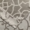 Kate Aurora 2 Piece Geo Sheen Palladian Grommet Top 88% Blackout Curtain Panels - 84 in. Long - 4 of 4