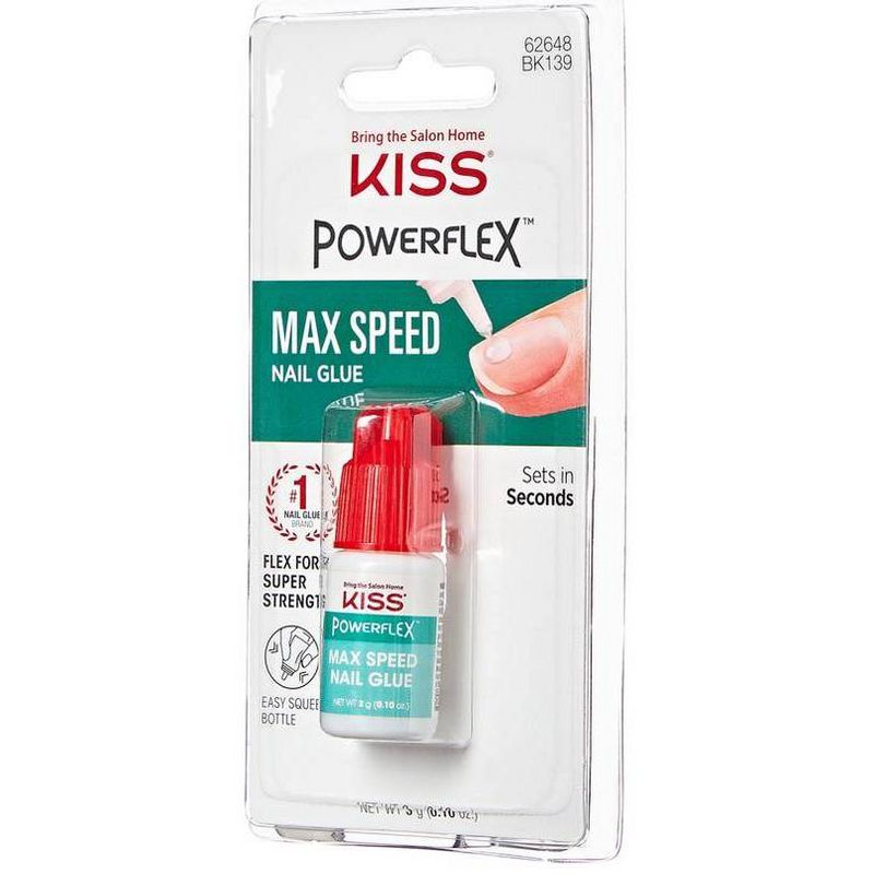KISS PowerFlex Maximum Speed Nail Glue - 0.10oz, 4 of 8