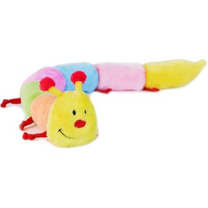 ZippyPaws Deluxe Caterpillar- Dog Toys, Squeaky Pet Toy Stuffed Chew Toy, 6 Blaster Squeakers & 1 Round Squeaker- 30" - 1 of 1