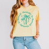 Simply Sage Market Women's Mentally In Hawaii Short Sleeve Relaxed Fit Cropped Tee - 2 of 3