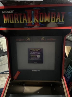 Arcade1Up Mortal Kombat II Deluxe Arcade Game Black MKB-A-303711