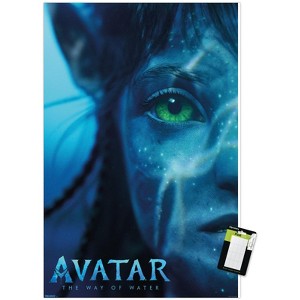 Trends International Avatar: The Way Of Water (2022) - Face One Sheet Unframed Wall Poster Prints - 1 of 4