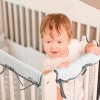Biloban- 3 Pieces Crib Rail Cover, Crib Rail Guard, Reversible Crib Rail Cover, Teething Guard, Crib Wrap Protectors Set of 3 - 3 of 4