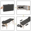 Famapy 84.2"L Portable Massage Table Adjustable Facial Spa Bed - Heavy - Duty, Foldable & Comfortable, Holds up to 385lbs - 2 of 4