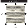 AuldHome Design Boho Farmhouse Throw Pillow Covers, 16 x 16 Fringed Couch Pillows - 2 of 4