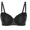 Women's Plus Size Romy Uplift Bra - black | CITY CHIC - 3 of 4