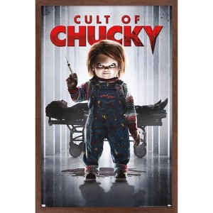 Trends International Child's Play: Cult of Chucky - One Sheet Framed Wall Poster Prints - 1 of 4