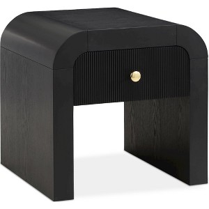 Meridian Furniture,Artisto Black End Table - 1 of 4