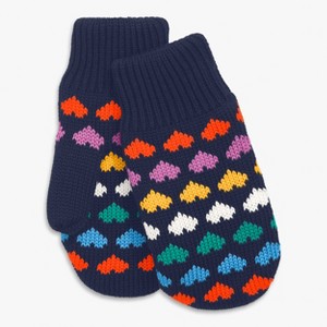 Primary Kids Fleece Lined Rainbow Hearts Mittens - 1 of 1