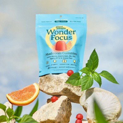 Plant People WonderFocus Mushroom Multivitamin Gummies - 30ct