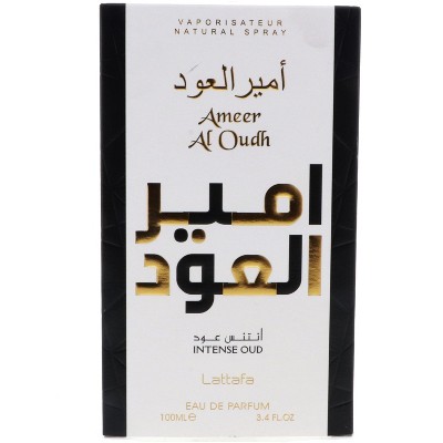 Lattafa Ameer Al Oudh Intense Oud Eau de Parfum, 3.4 oz