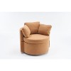 NicBex Swivel Chair with Storage Accent Chair With Back Cushion Living Room Chair for Reading Room, Bedroom - 3 of 4