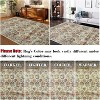 Geometry Living Room Printed Area Rug Easy - 3 of 4